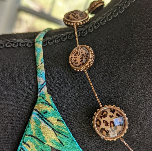 GREEN TRAPEZE DRESS size S - Picture 5 of 15